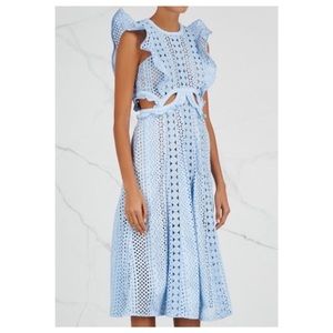 Self Portrait eye-lit cocktail dress